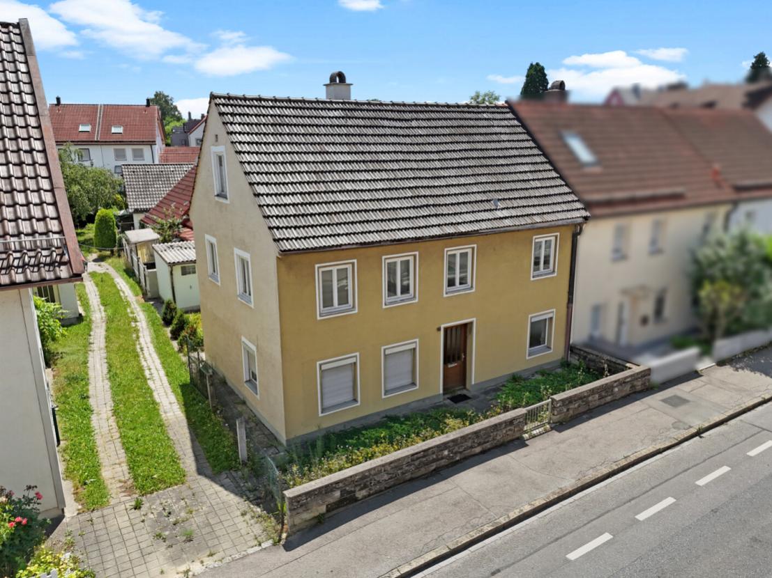 Haus Nr. 18 a + b, Nordansicht