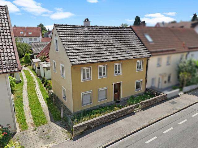 Haus Nr. 18 a + b, Nordansicht