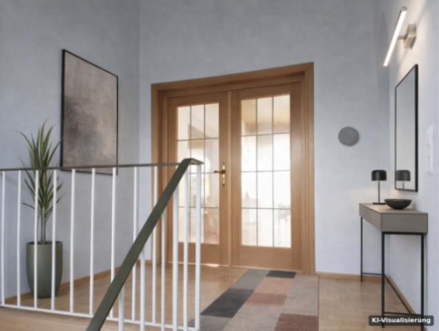 KI-Visualisierung – Treppenhaus