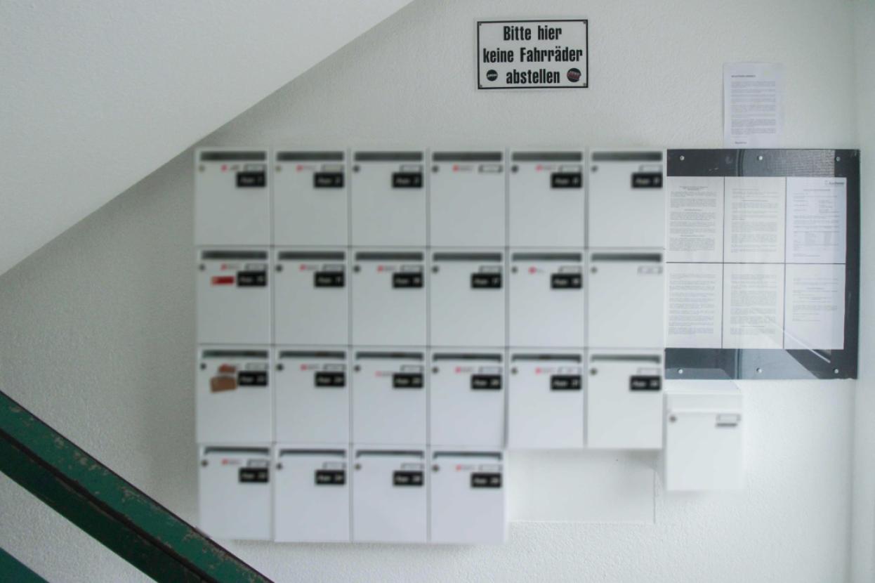Briefkastenanlage
