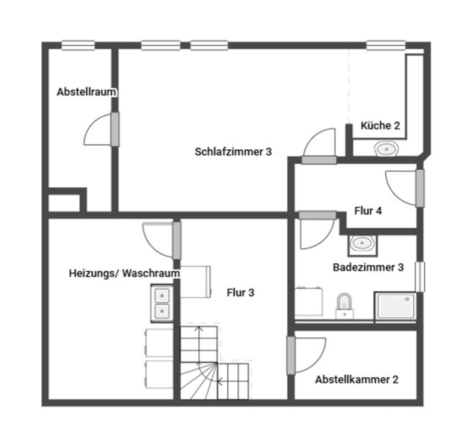 Grundriss Skizze UG