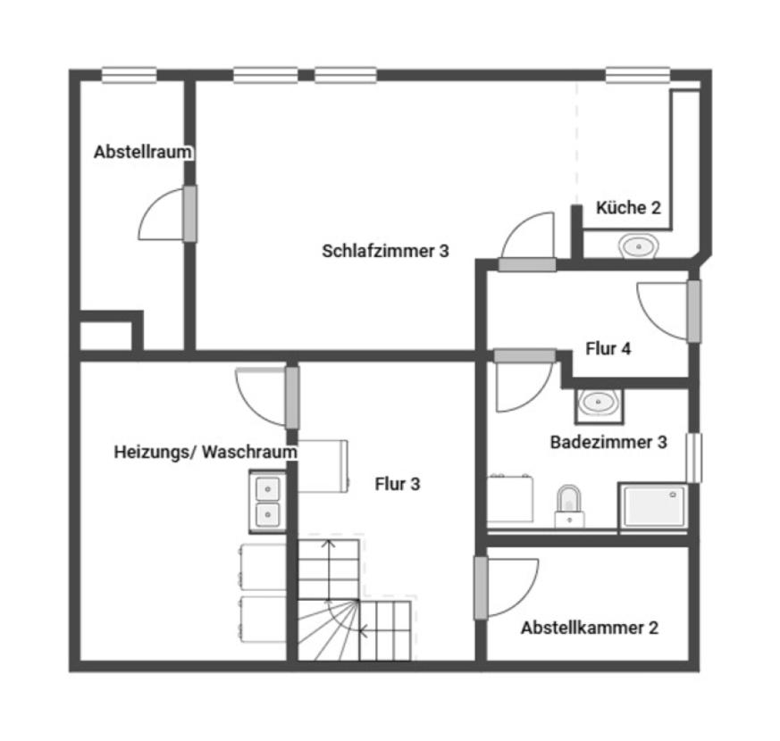 Grundriss Skizze UG
