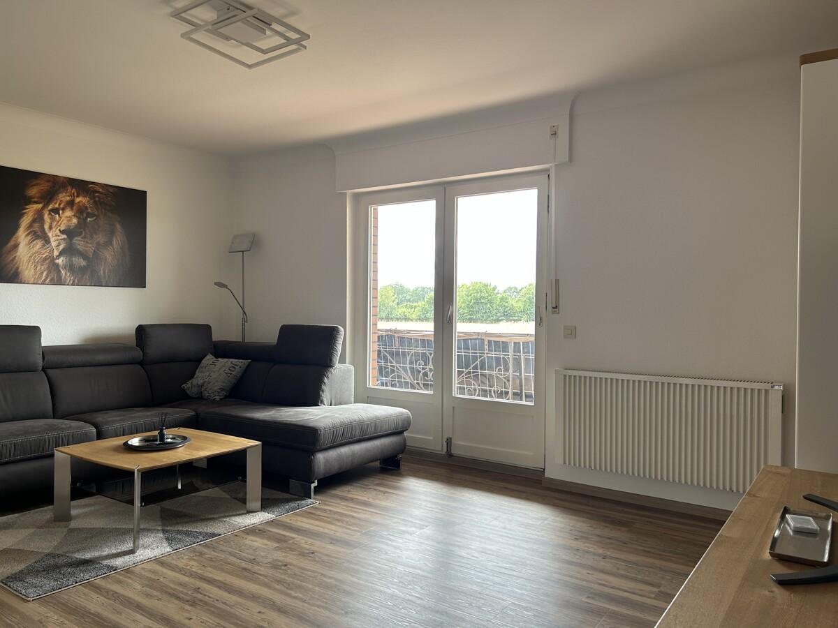 Das Wohnzimmer im Obergeschoss