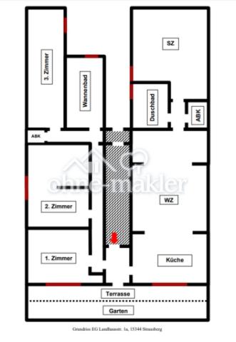 Grundriss Wohnung