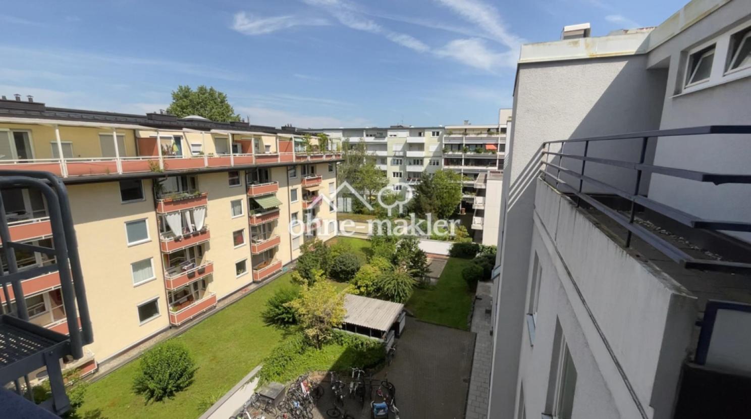 Blick in den Innenhof