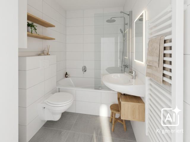 Badezimmer- KI generiert
