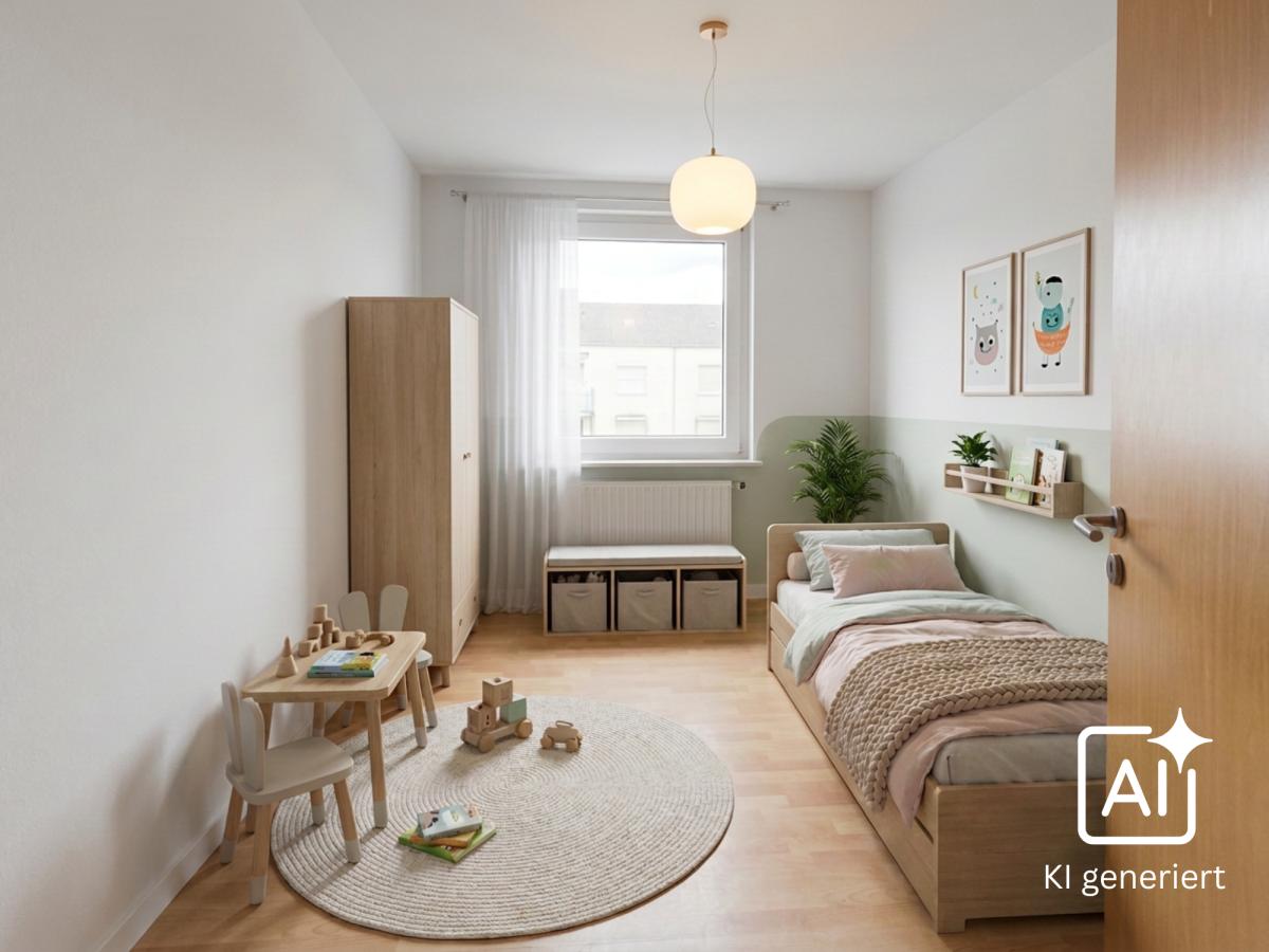 Kinderzimmer- KI generiert
