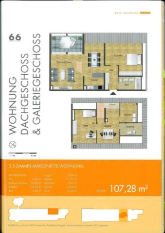 Grundriss WE 66-1