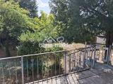 Terrasse mit Wendeltreppe