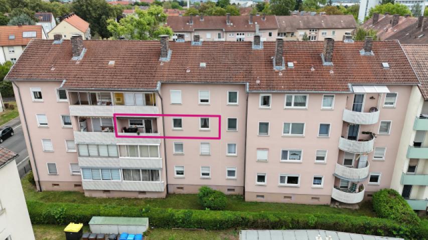 Luftaufnahme Mehrfamilienhaus