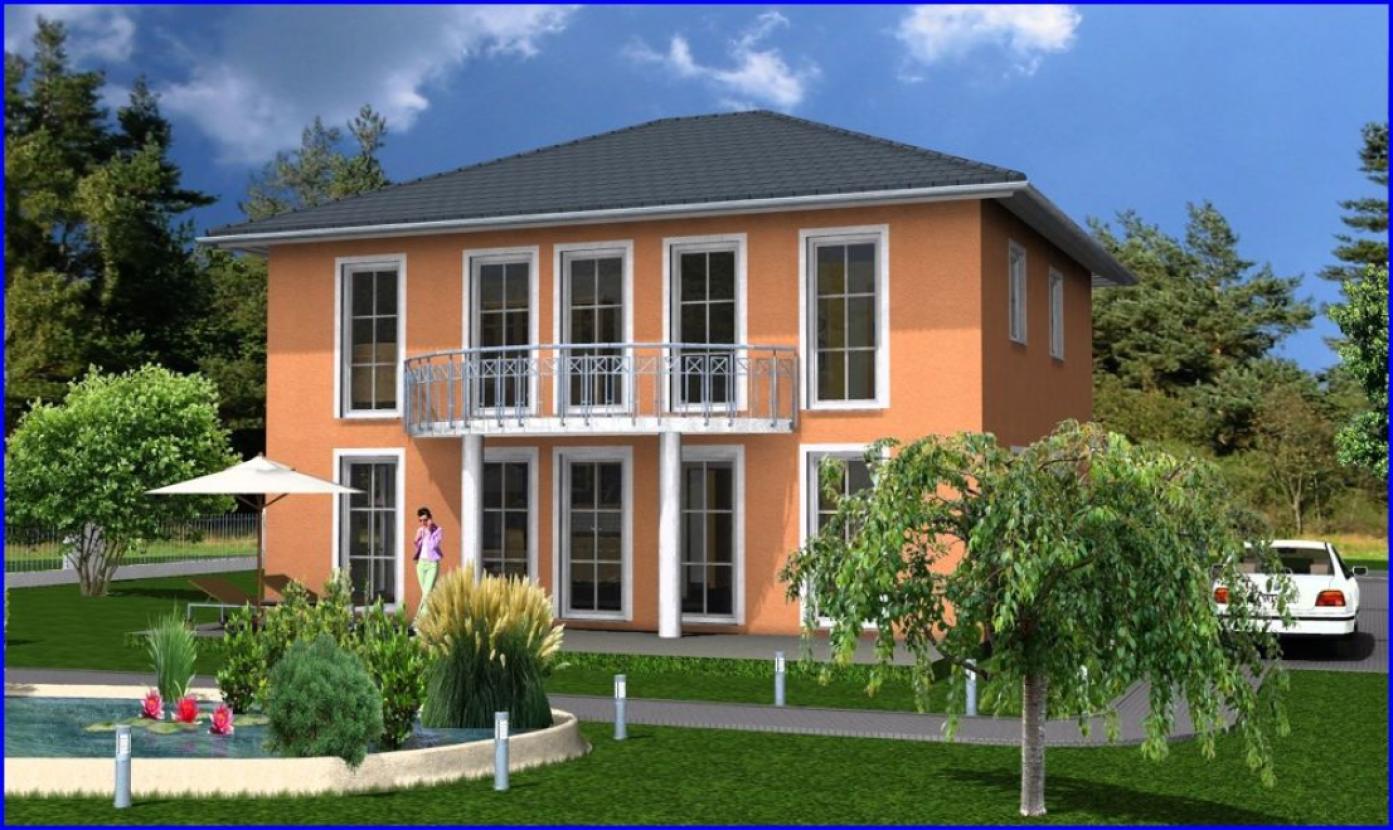 Villa vom Garten