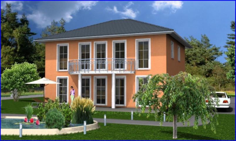 Villa vom Garten