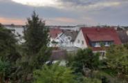 Blick aus Mansardfenster West