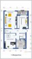 Grundriss der Wohnung