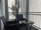 Sitzbereich auf Balkon