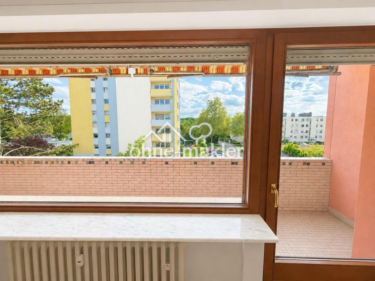 Wohnzimmer Blick Richtung Balk