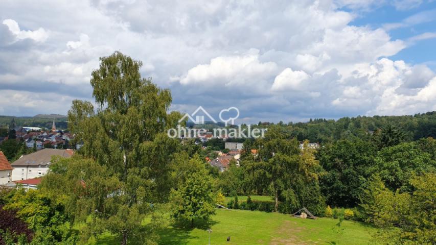Ausblick vom Balkon