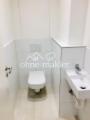 Das extra WC ist ebenfalls neu