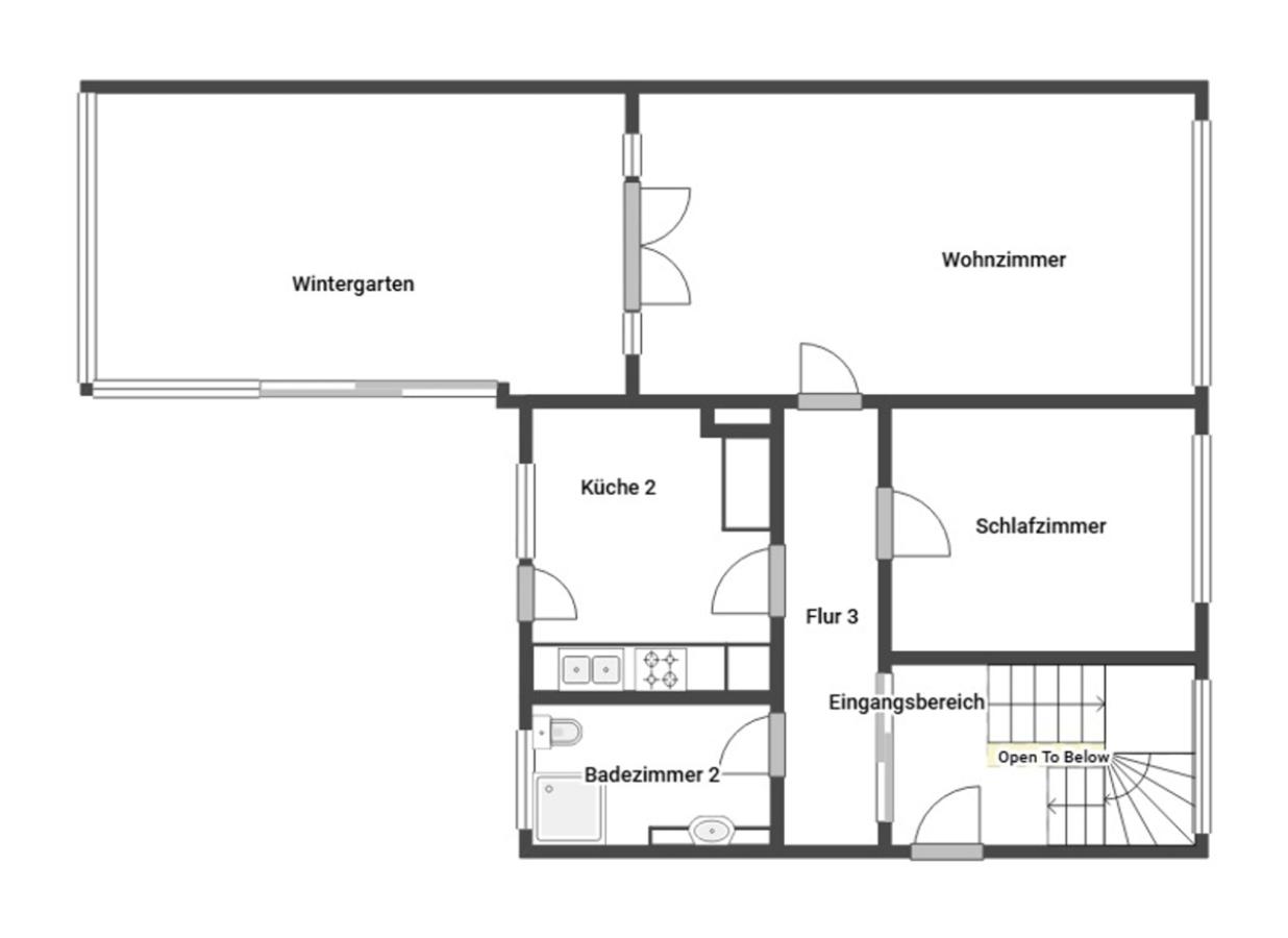 Grundriss Skizze EG