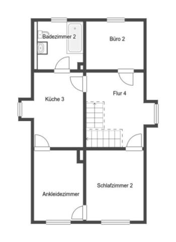 Grundriss Skizze OG