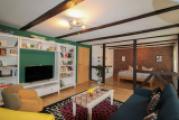 Wohnzimmer und Schlafzimmer WE2