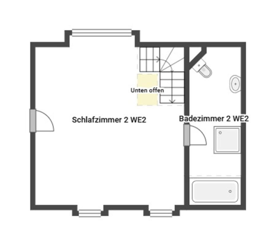 Grundriss Skizze 2.OG