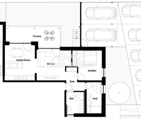 Grundrissvariante 3-Zimmer