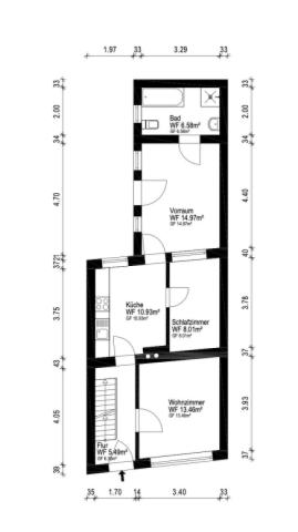 Grundriss EG Senst