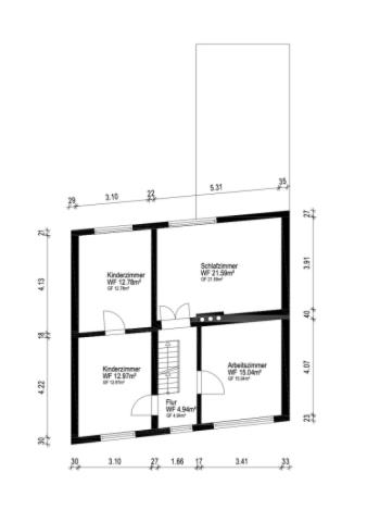 Grundriss OG Senst