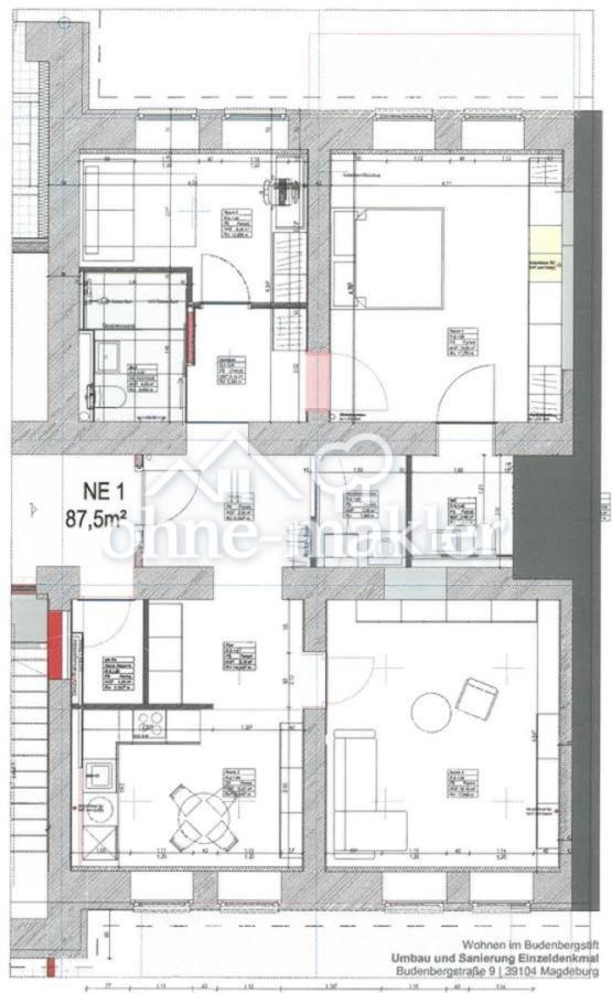 Grundriss zur Wohnung