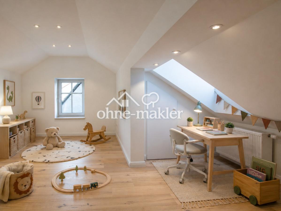 Raum 1 OG als Kinderzimmer