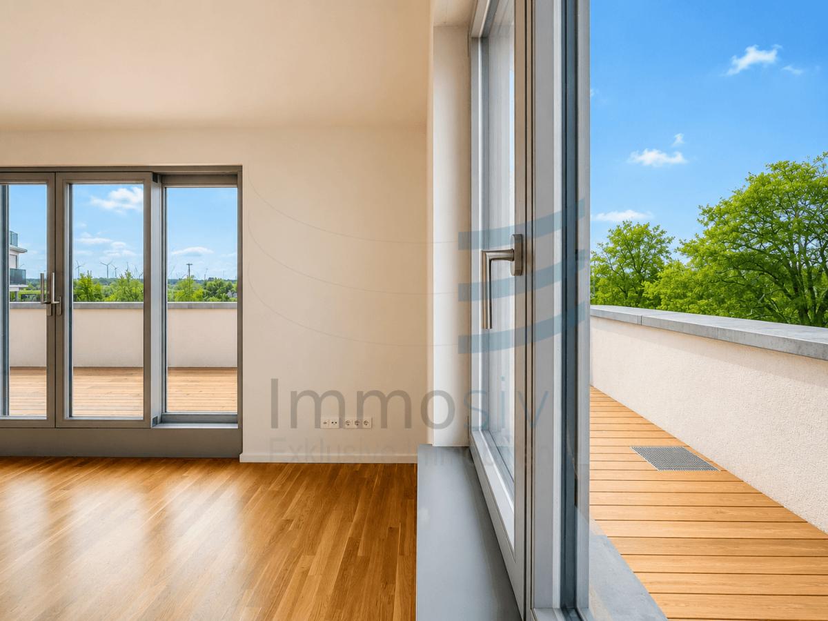 Wohnbereich Blick Dachterrasse KI bearbeitet