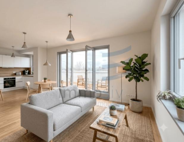 Wohnzimmer (KI gestaged)