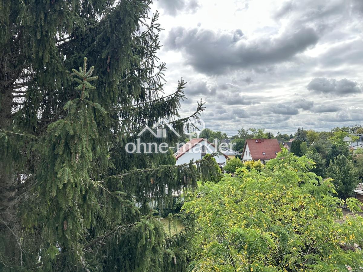 Blick vom Balkon