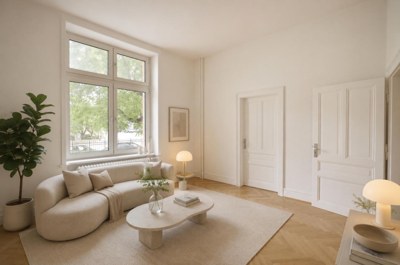 Wohnzimmer Homestaging