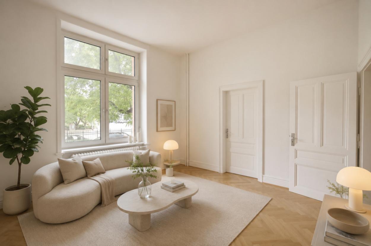 Wohnzimmer Homestaging