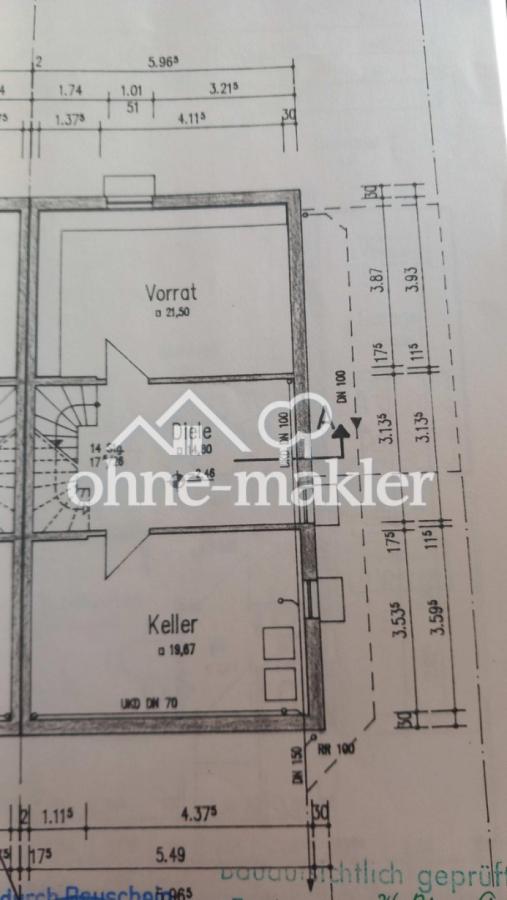 Grundriss Keller