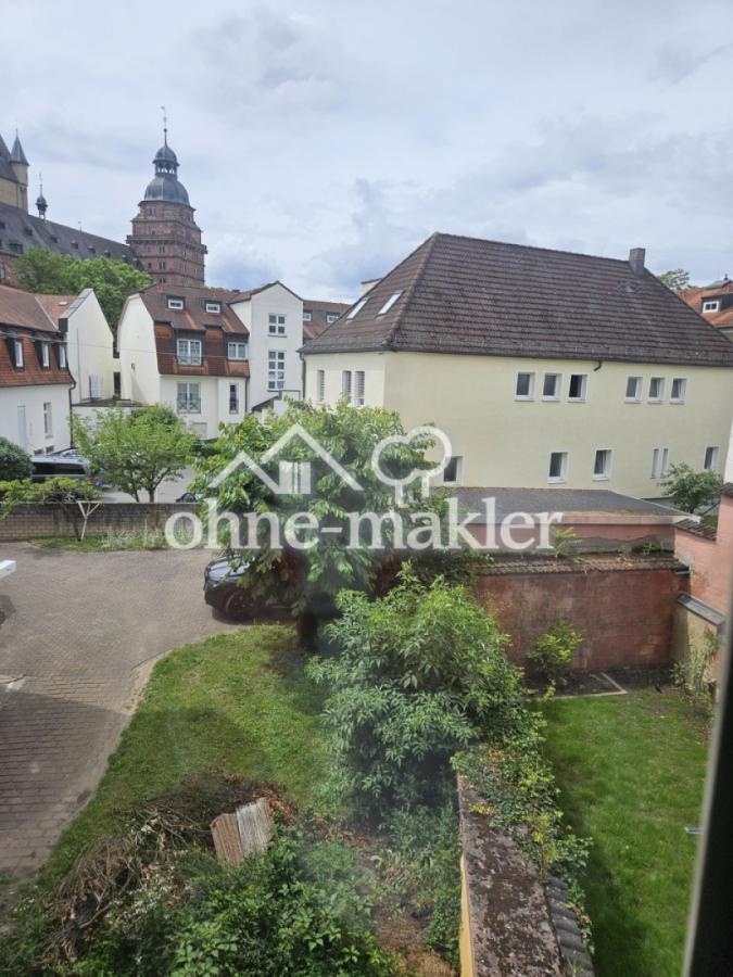 Blick vom Balkon
