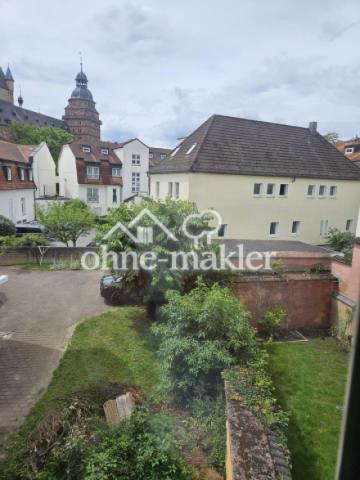 Blick vom Balkon