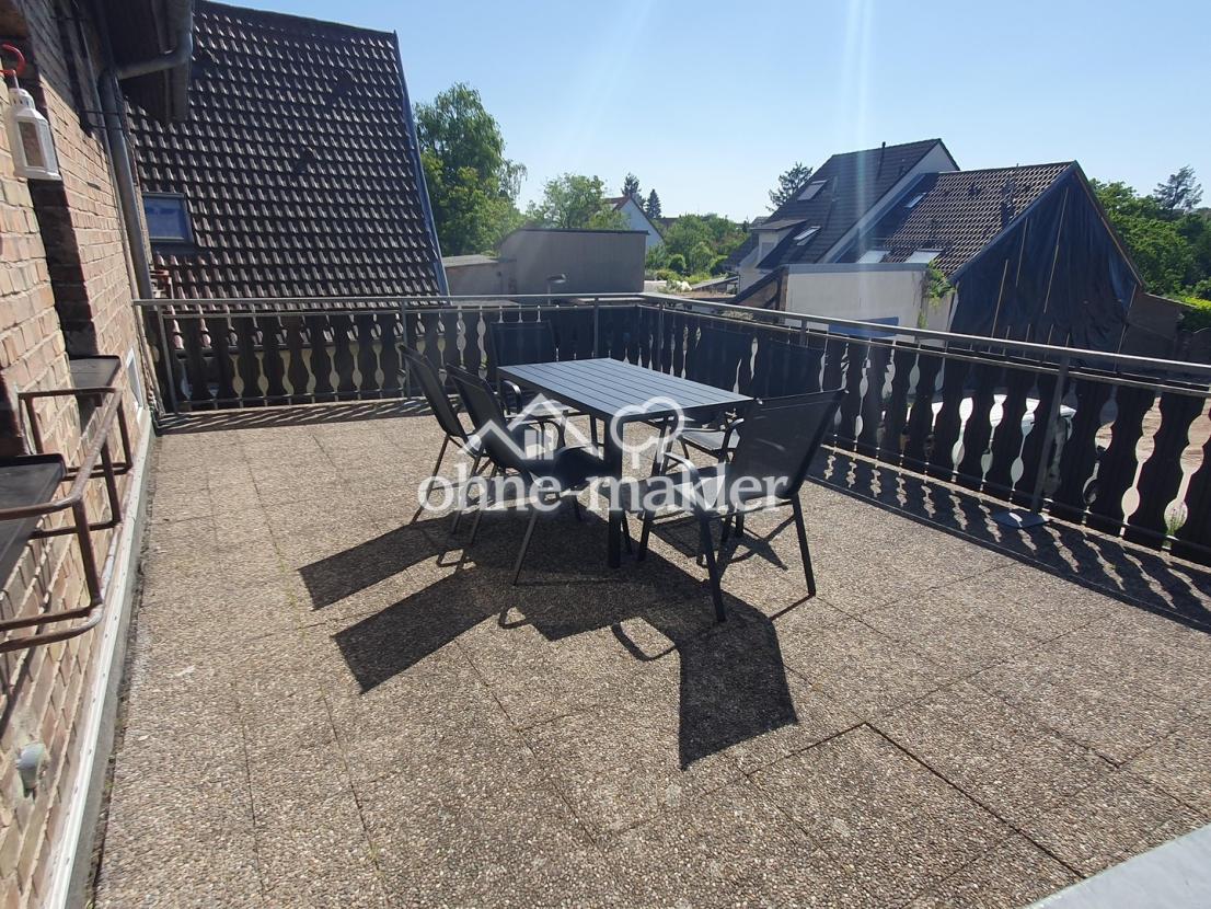 Große Dachterrasse