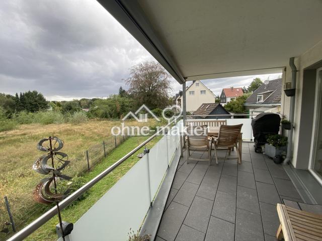 großer Balkon