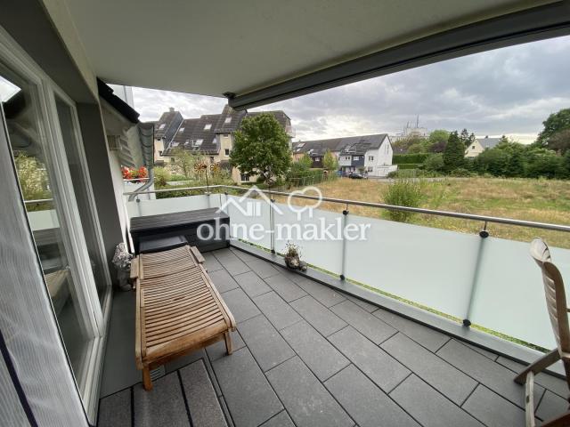 großer Balkon