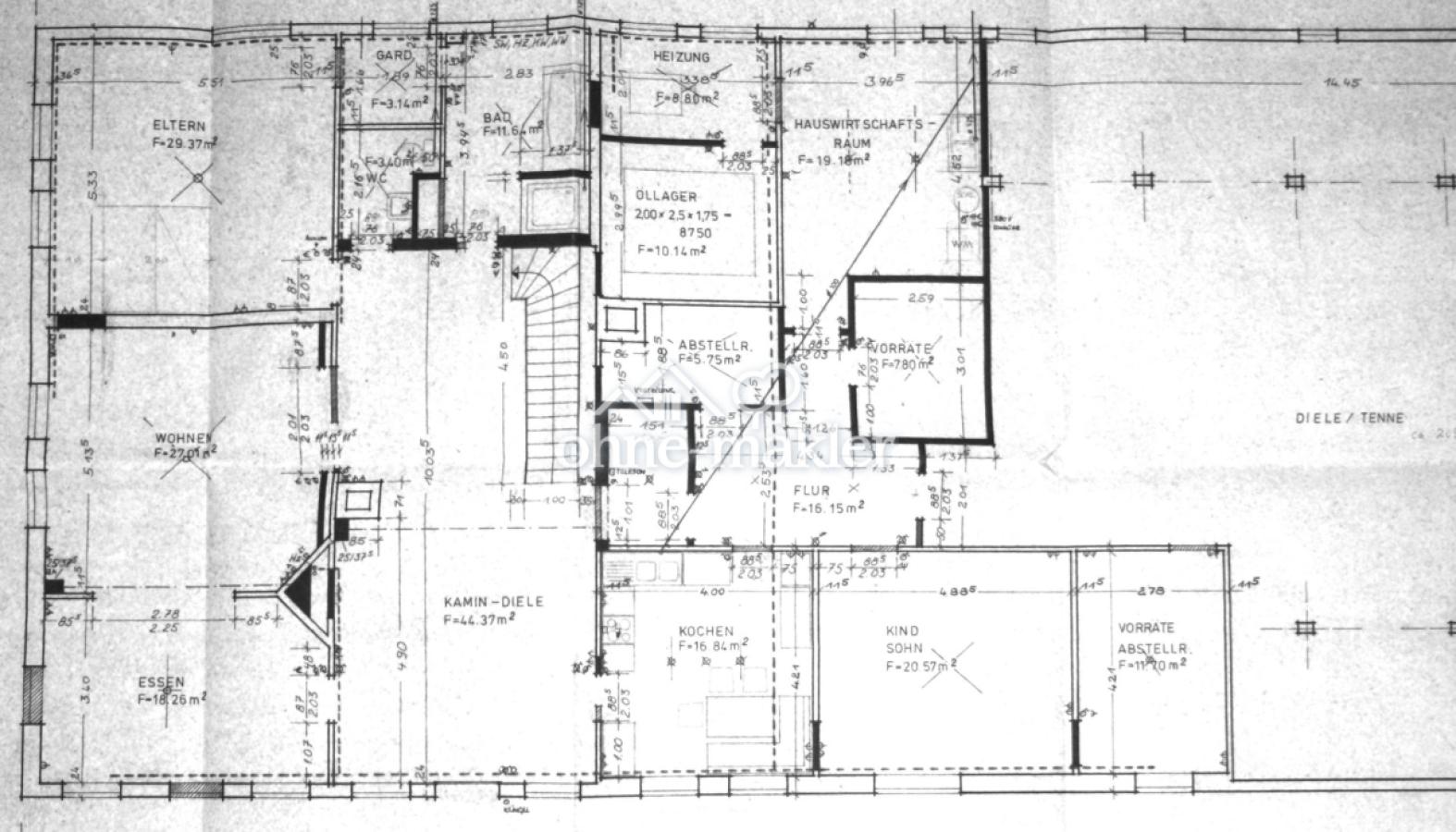 Grundriss Erdgeschoss