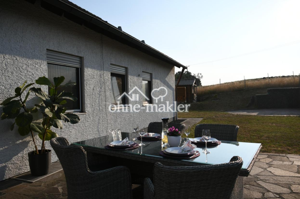 27 Nordterrasse am Haus