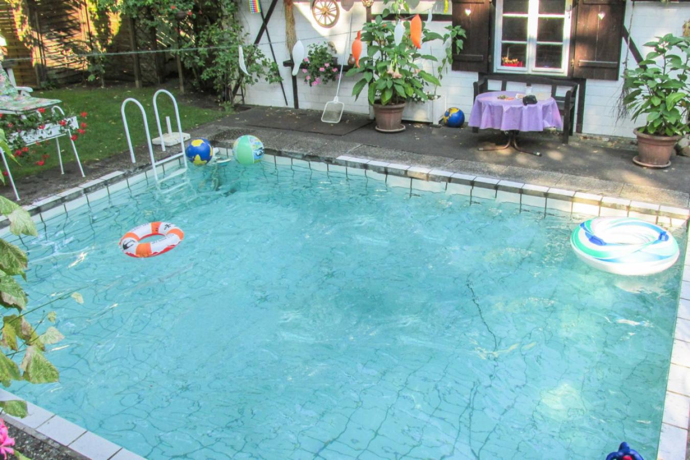 Pool in Betrieb