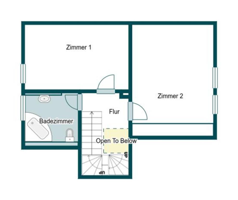 Grundriss Skizze 1.OG