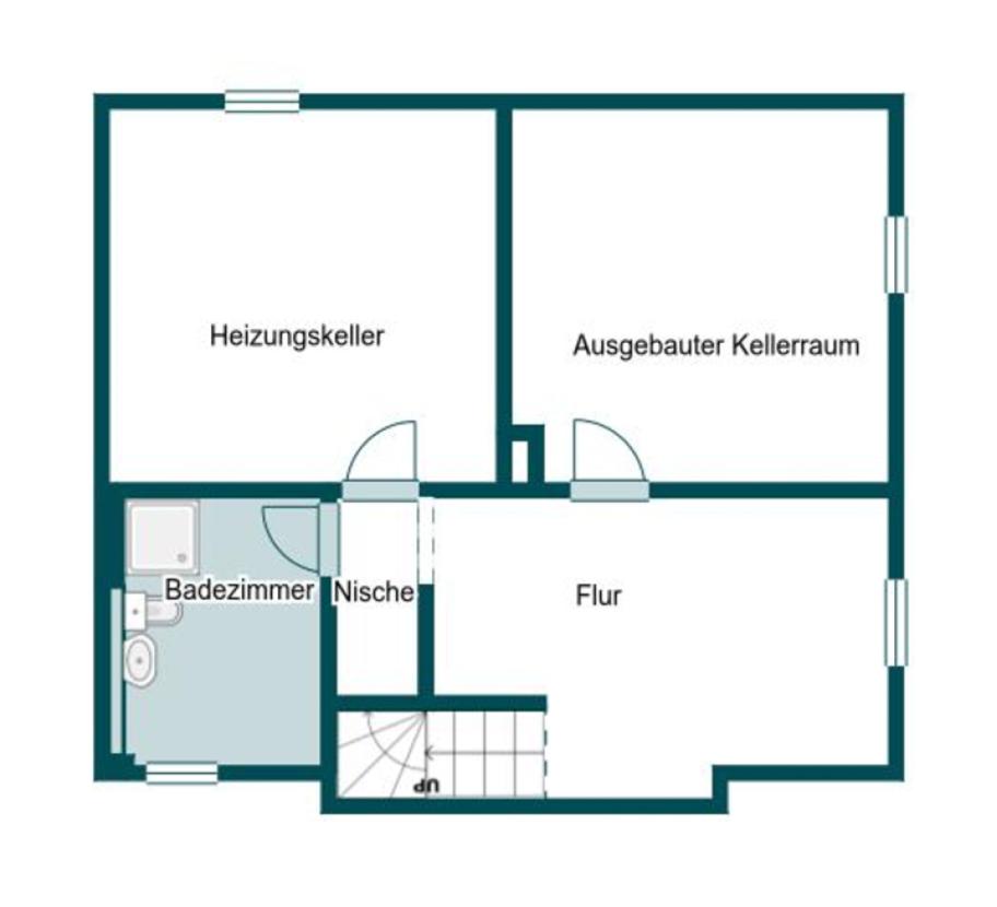 Grundriss Skizze UG