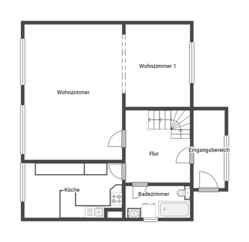 Grundriss Skizze EG