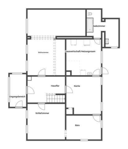 Grundriss Skizze EG