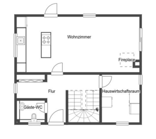 Grundriss Skizze EG